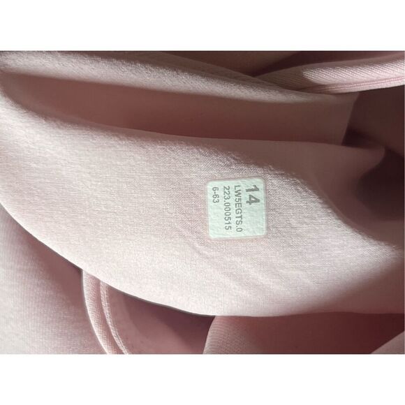 Lululemon athletica 14 softstream high rise pink pants yoga workout travel - Picture 5 of 5